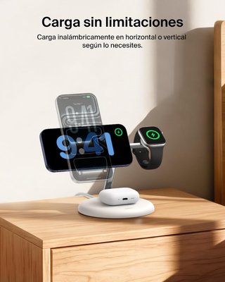 Belkin UltraCharge Pro 3-in-1 Qi2 25W Nuovo