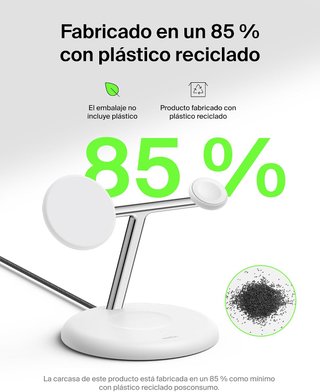 Belkin UltraCharge Pro 3-in-1 Qi2 25W Nuovo