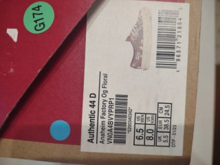 Zapatillas Vans Lila Talla 38.5 Mujer Niña