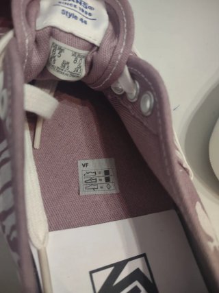 Zapatillas Vans Lila Talla 38.5 Mujer Niña