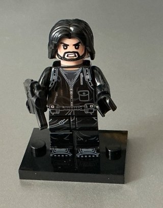 Minifigure Marvel Il Soldato d'Inverno (comp LEGO)