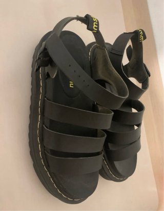 Sandalias negras vestir