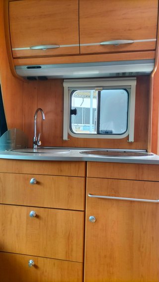 Autocaravana perfilada Hymer Tramp 572 de ocasión