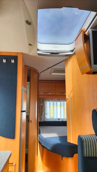 Autocaravana perfilada Hymer Tramp 572 de ocasión