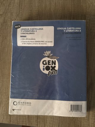 Lengua castellana y literatura II. Libro del es...
