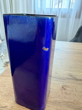 Vaso rame smaltato a fuoco Paolo de Poli