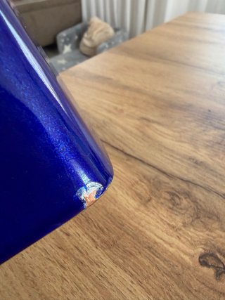 Vaso rame smaltato a fuoco Paolo de Poli