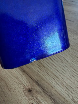 Vaso rame smaltato a fuoco Paolo de Poli
