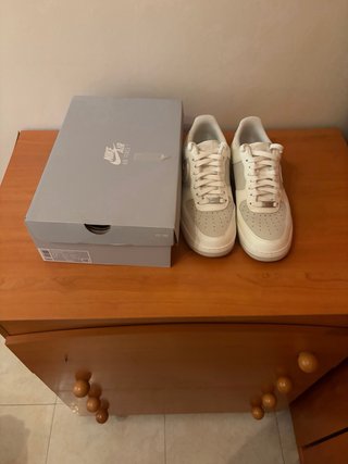 Nike Air Force 1 Beige/Blanco