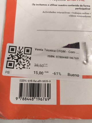 Venta Técnica - 9788448196769