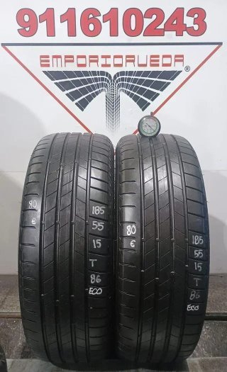 *185 55 15 T BRIDGESTONE RUEDA BARATA OPORTUNIDAD