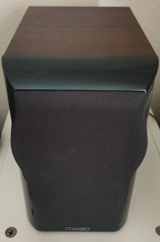 Altavoces Mission MV-2 Nogal/negro de 25 a 100W