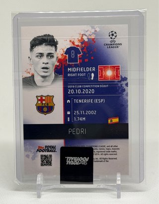 Pedri /99 Topps Total Football