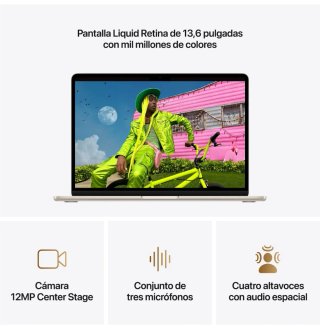 MacBook Air 13 M5 16GB/SSD 512GB Precintado