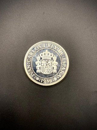 Moneda de plata 5000 pesetas 1989