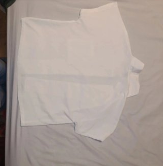 Camiseta blanca manga corta