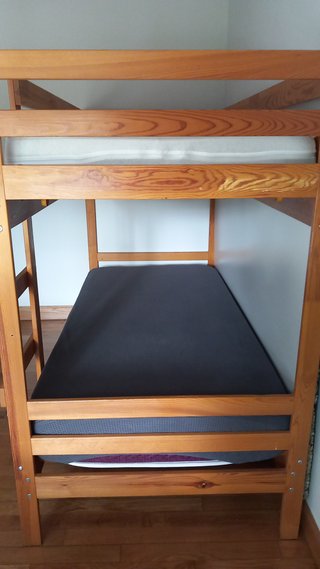 Cama litera pino 90x190