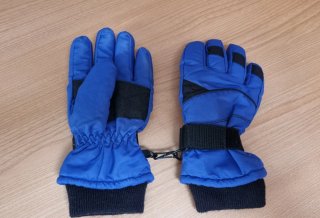 Guantes Nieve Niño 6-8 Años Azul/Negro