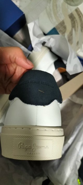 Zapatillas Pepe Jeans Blancas y Azul