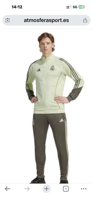 Chándal Real Madrid Adidas T.25-26