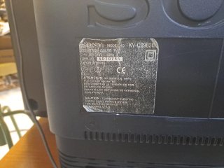 TV SONY KV-C2983E Mando a distancia