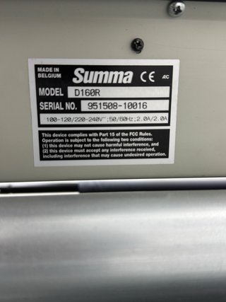 Plotter Corte Summa D160R OPOS 160cm Profesional