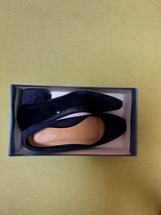 Zapatos tacón Marypaz azul marino T39