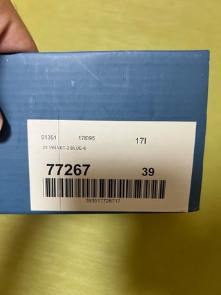 Zapatos tacón Marypaz azul marino T39