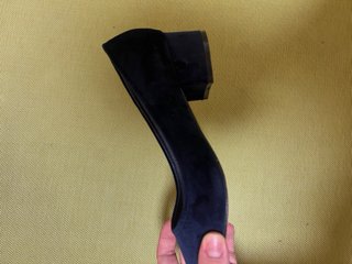 Zapatos tacón Marypaz azul marino T39