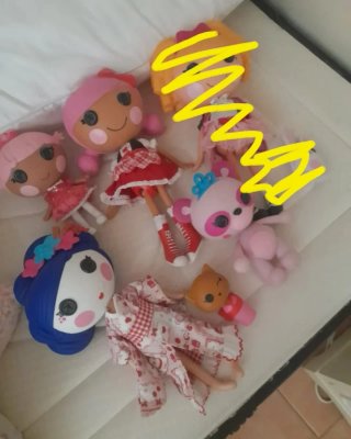Lote de muñecas Lalaloopsy