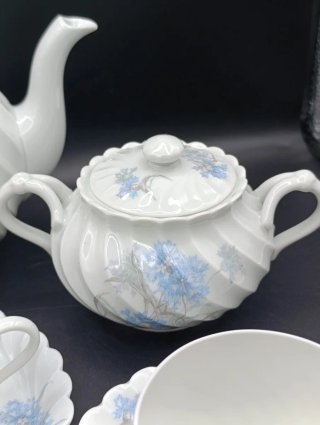 Juego de té Haviland Limoges porcelana