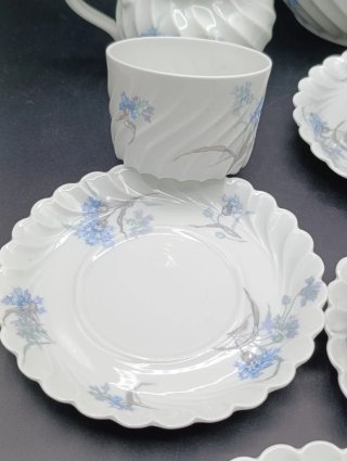 Juego de té Haviland Limoges porcelana