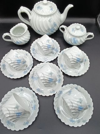 Juego de té Haviland Limoges porcelana