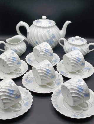 Juego de té Haviland Limoges porcelana