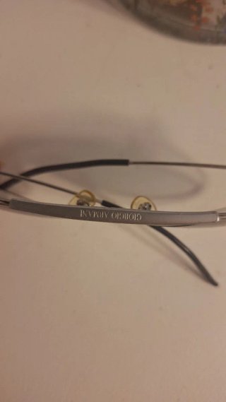 Gafas Giorgio Armani Plata y Gris