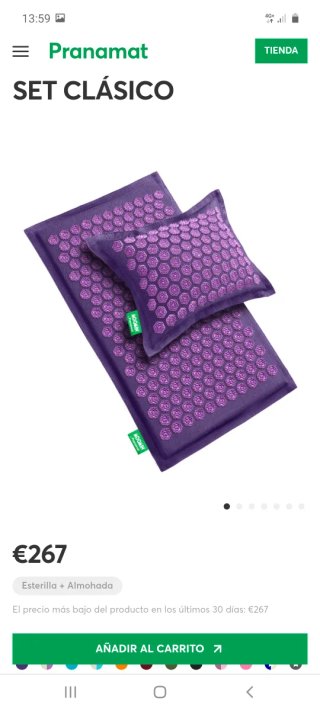 Set Pranamat Clásico Esterilla y Almohada