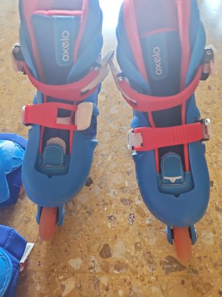 Patines Oxelo Talla 28-30 + Protecciones