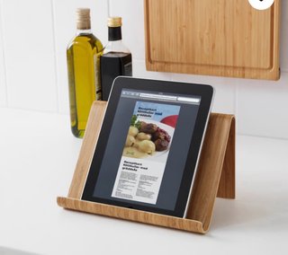 Soportes Tablet Bambú lote de dos Nuevos