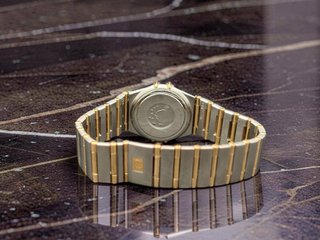 Omega Constellation Mujer 1990s Oro/Plata