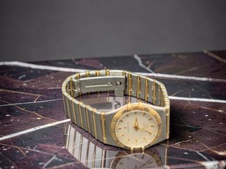 Omega Constellation Mujer 1990s Oro/Plata