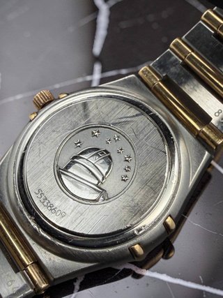 Omega Constellation Mujer 1990s Oro/Plata