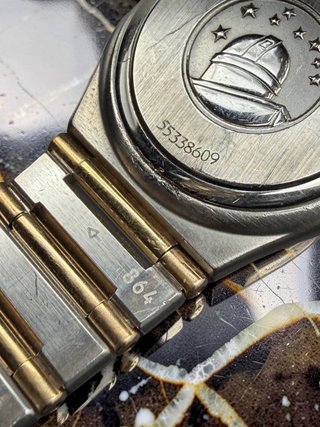 Omega Constellation Mujer 1990s Oro/Plata