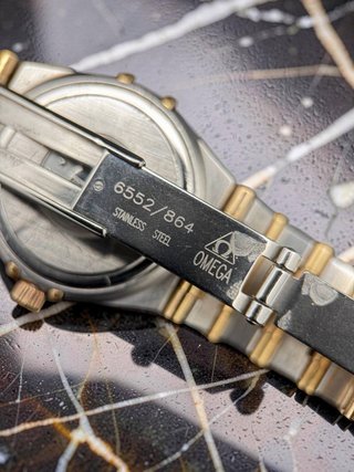 Omega Constellation Mujer 1990s Oro/Plata