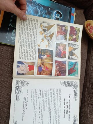 Album cromos La Llamada de los Gnomos Panini 1987