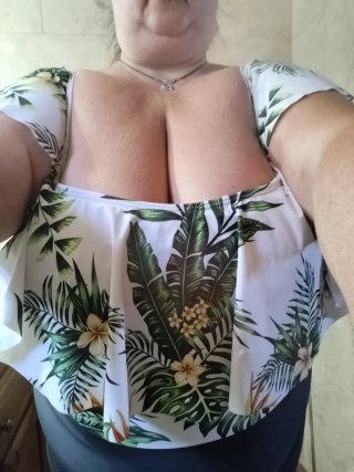 Bañador mujer talla grande estampado tropical