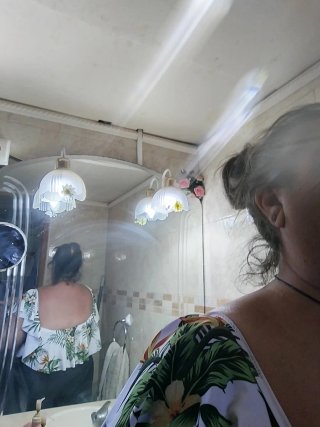 Bañador mujer talla grande estampado tropical
