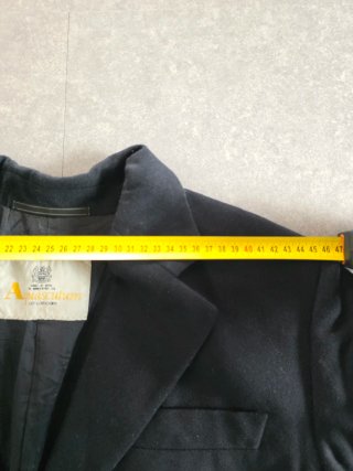 Blazer Aquascutum Blu Navy Vintage Taglia 46