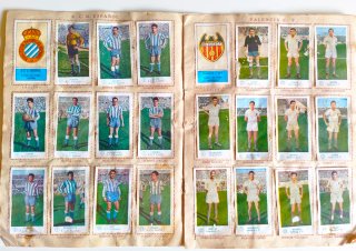 Antiguo Álbum de Cromos de Fútbol
