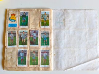 Antiguo Álbum de Cromos de Fútbol