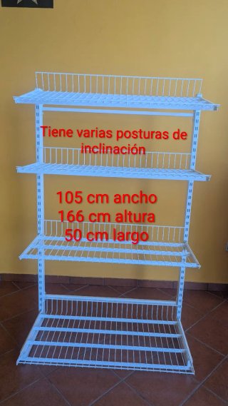 Estantería Metálica Inclinable